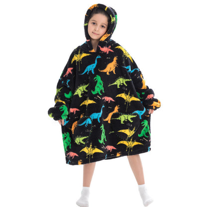 Oversized Thermal Sweatshirt Lazy Sweatshirt Kids