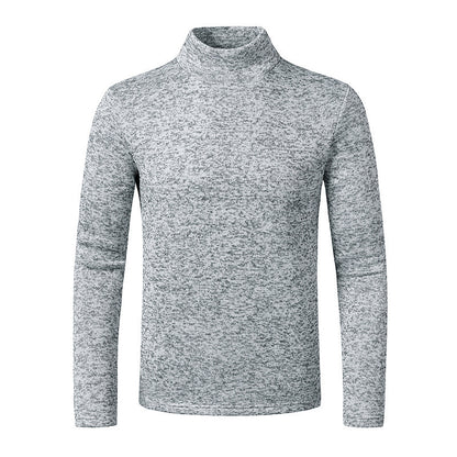 New European And American Men's High Neck Sweater For Warmth