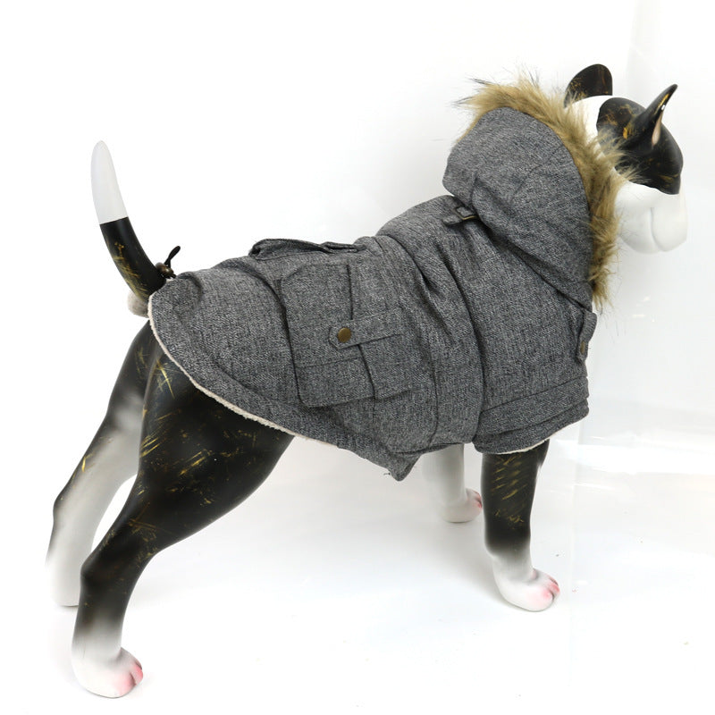 High-grade Thermal Cotton Pet Dog Cat Clothes