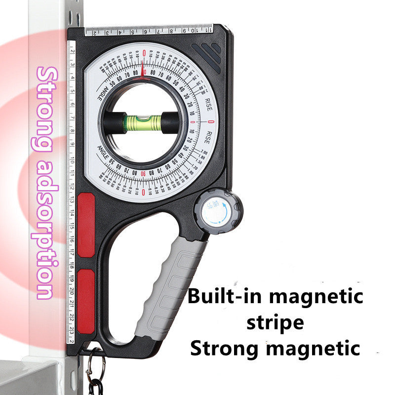 Slope Ruler Magnetic Multi-function Level Measuring Instrument High Precision