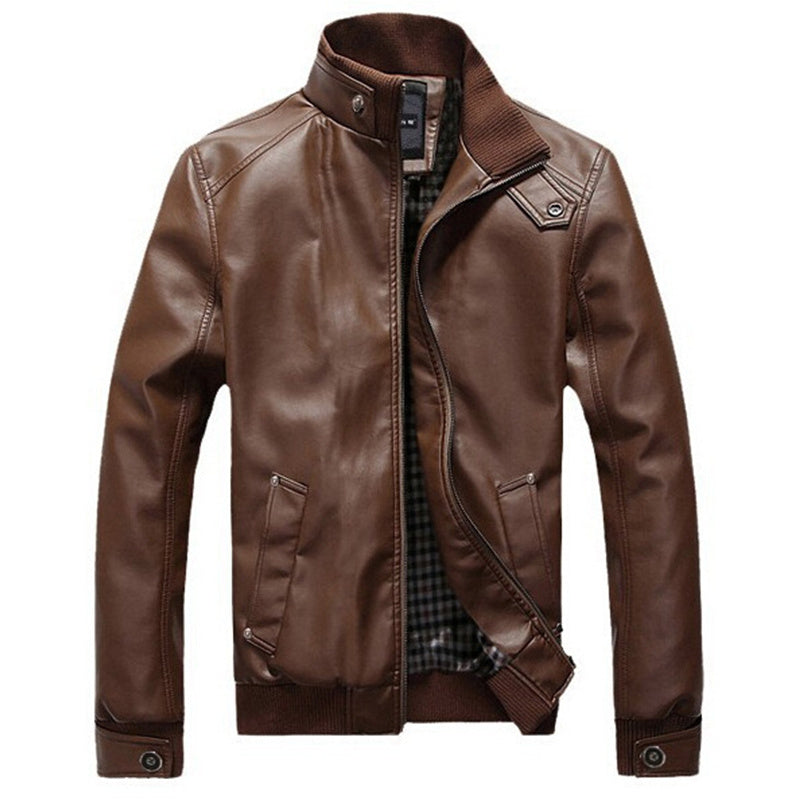 Men's leather jacket