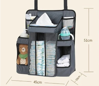 Crib storage bag