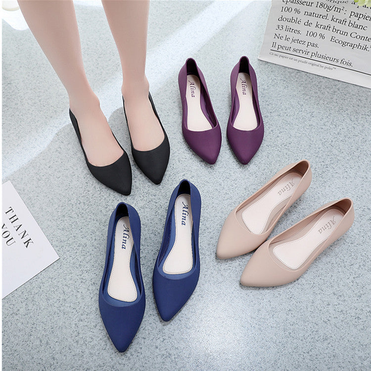 Women's pointed toe flat shoes