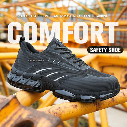 Popcorn Sole Protective Footwear Safety Shoes