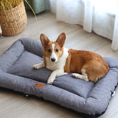 Large dog mat in one puppy kennel