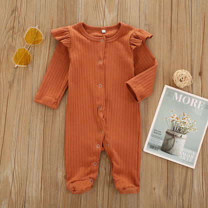 Baby Jumpsuits, Baby Autumn And Winter Clothes, Long Sleeves