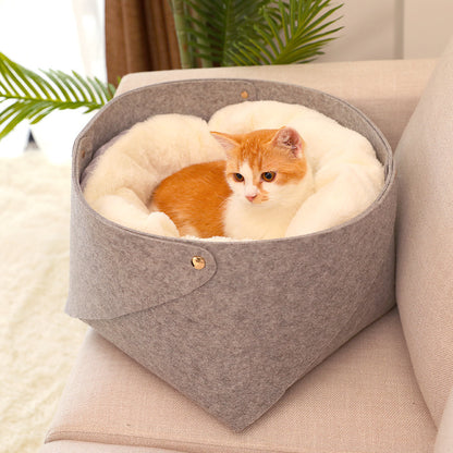 Round Felt Four Seasons Cat Litter