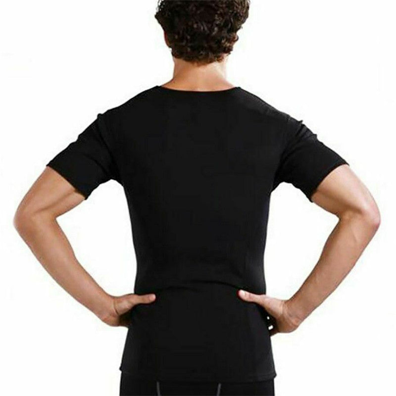 Hot Shapers Men's Short-sleeved Sweaty Fitness Sports top