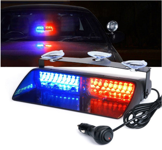 16Led Strobe Light Suction Cup Light Strobe Light Multi-Color Warning Light