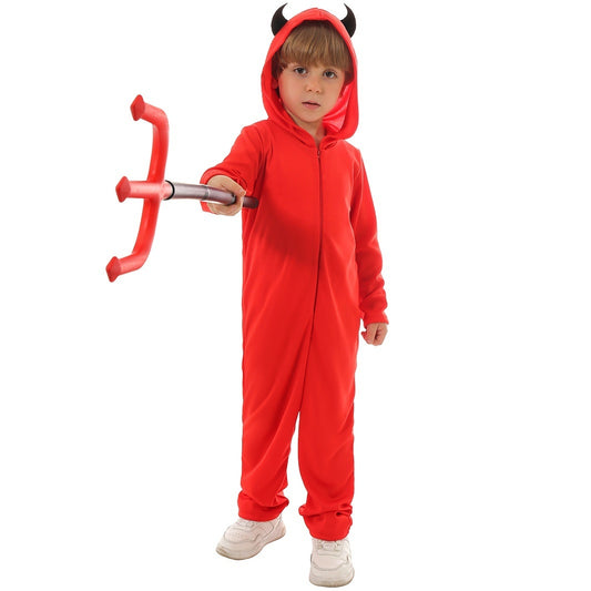 Halloween Little Devil Costume Satan Role Play Cos Costume