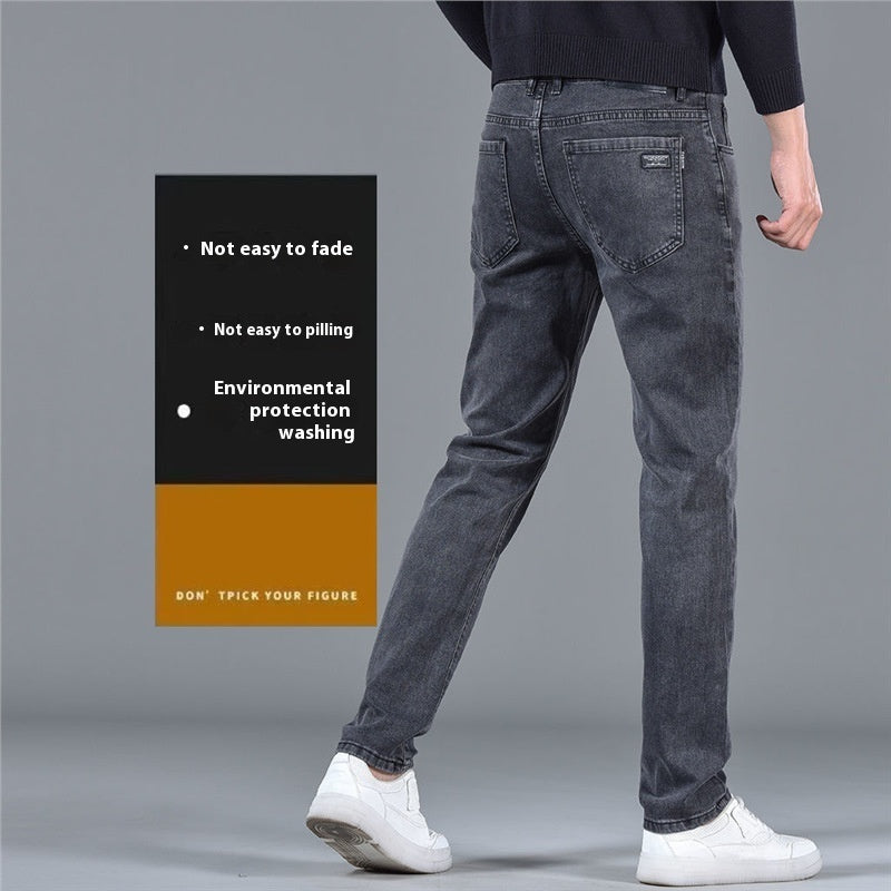 Slim Straight High-end Stretch Pants For Men