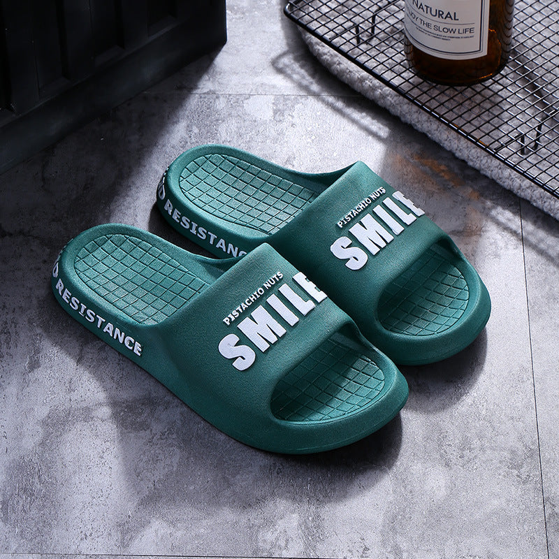 Non-slip Bathroom Wear-resistant Thick-soled Beach Sandals And Slippers