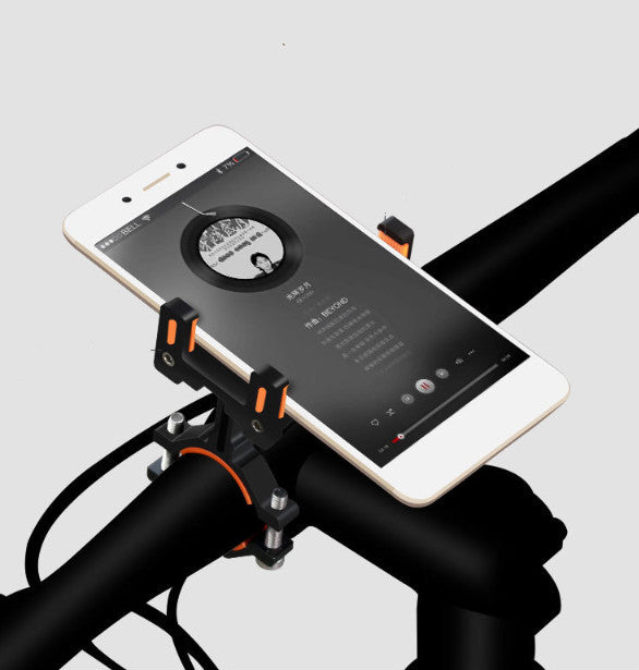 Bicycle mobile phone fixed navigation bracket