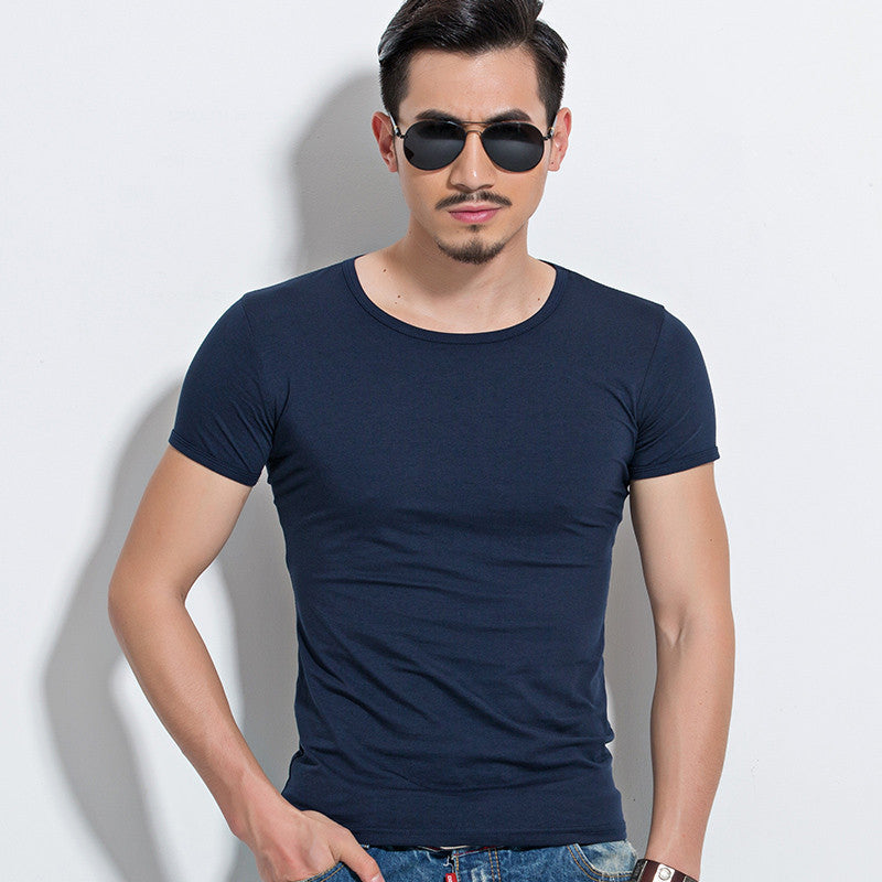 Round neck short sleeve t-shirt summer