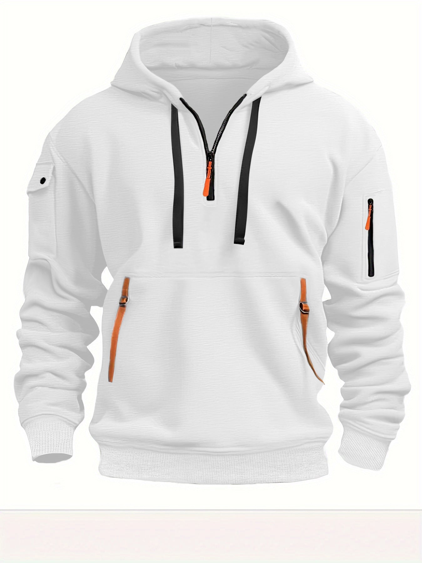 Sweat Homme Zip Multi-poches Sports