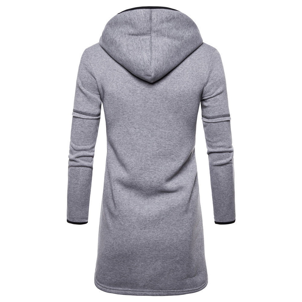 Pocket hooded cardigan