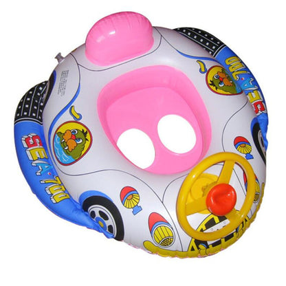 Brand New and High Quality Baby Kids Toddler Swimming Pool Swim Seat Float Boat Ring FUN Cartoon Designs