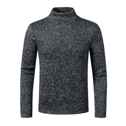 New European And American Men's High Neck Sweater For Warmth