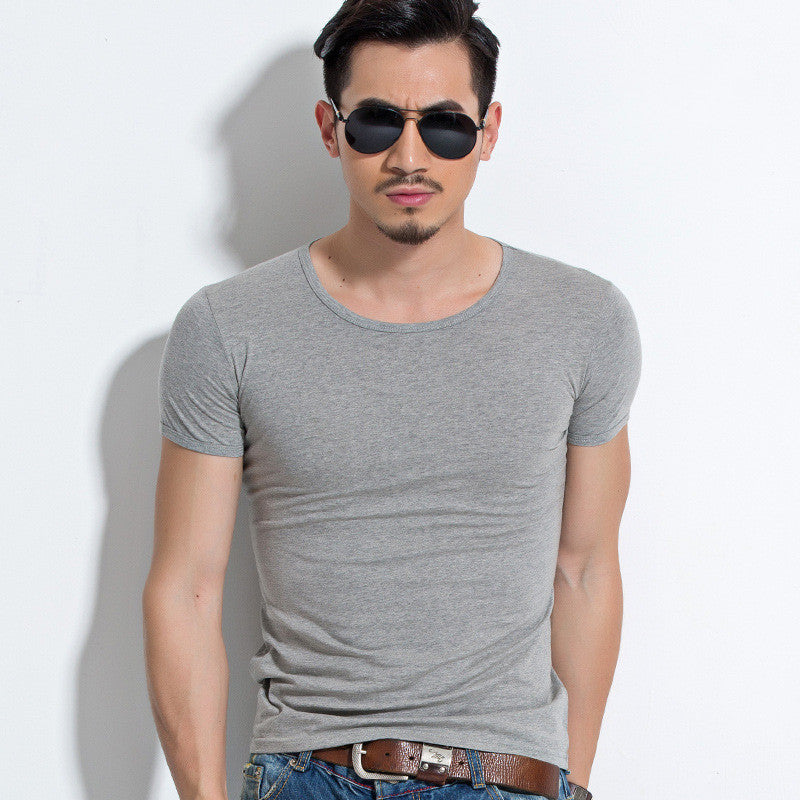 Round neck short sleeve t-shirt summer