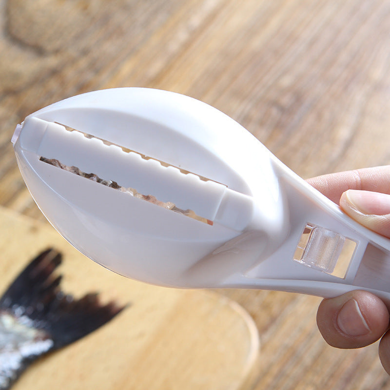 Brosse de broussaille de poisson Désassemblage rapide Couteau de poisson Nettoyage de pêche de racleur à l'échelle de poisson Outils de cuisine