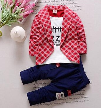 Toddler Baby Clothes Children Suit 0-3 Years Old Suit  Pants Children's Sportswear Boys Girls Children's Clothing Brand