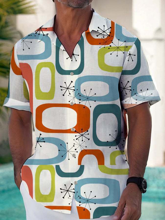 Men's Printed Shirt Top