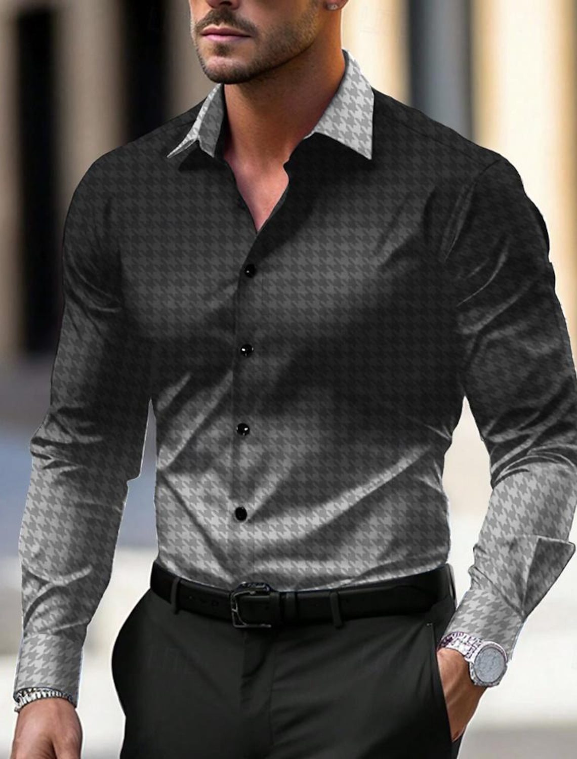 Design Fashion 3D Digital Printing Shirt