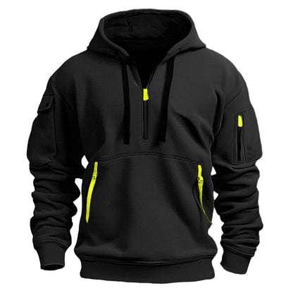 Sweat Homme Zip Multi-poches Sports