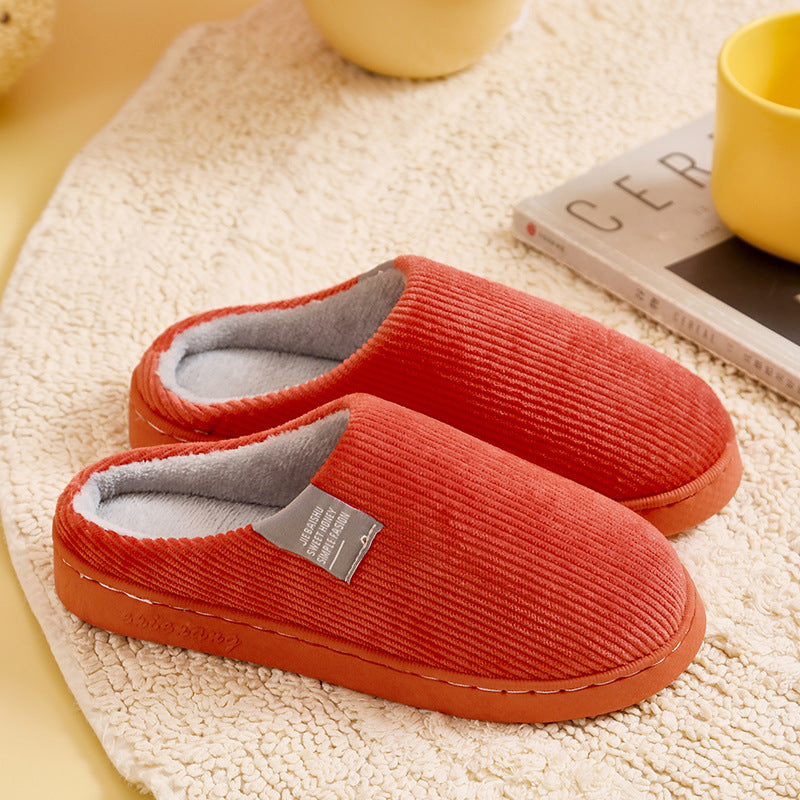 Cotton Slippers Floor Mopping Thickening Home Comfort