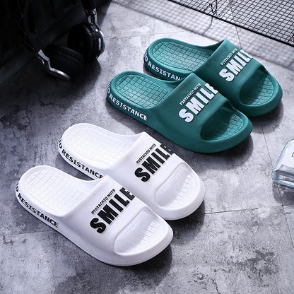 Non-slip Bathroom Wear-resistant Thick-soled Beach Sandals And Slippers