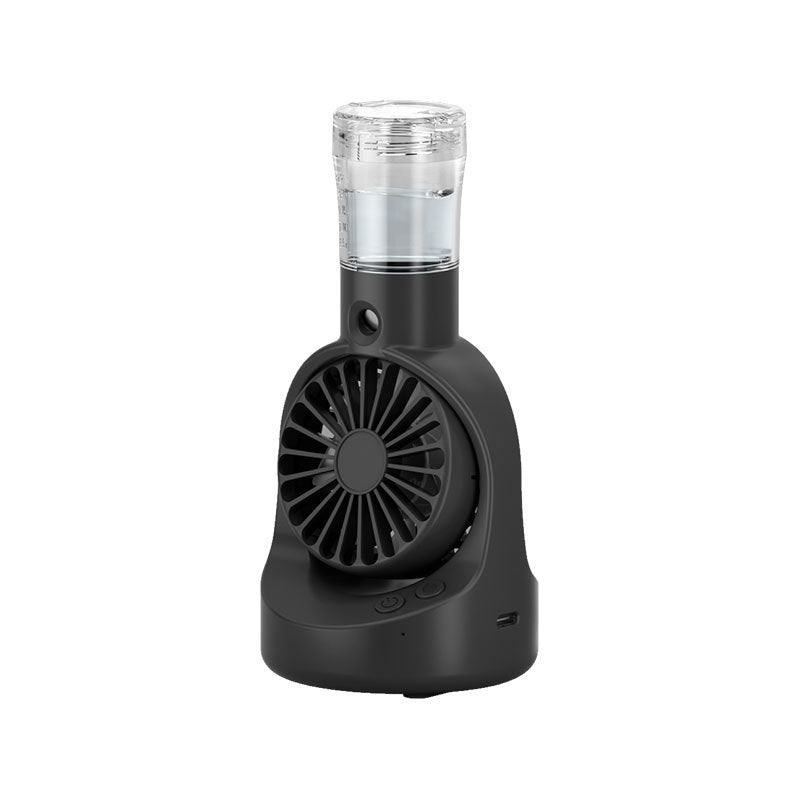 Portable Handheld Spray Fan 4-Speed Water Spray Mist Fan Summer Cooling Artifact USB Charging Summer Supplies Outdoor Mini Fan