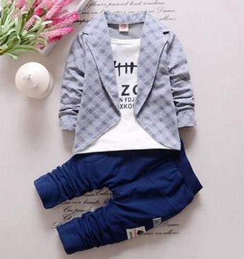 Toddler Baby Clothes Children Suit 0-3 Years Old Suit  Pants Children's Sportswear Boys Girls Children's Clothing Brand