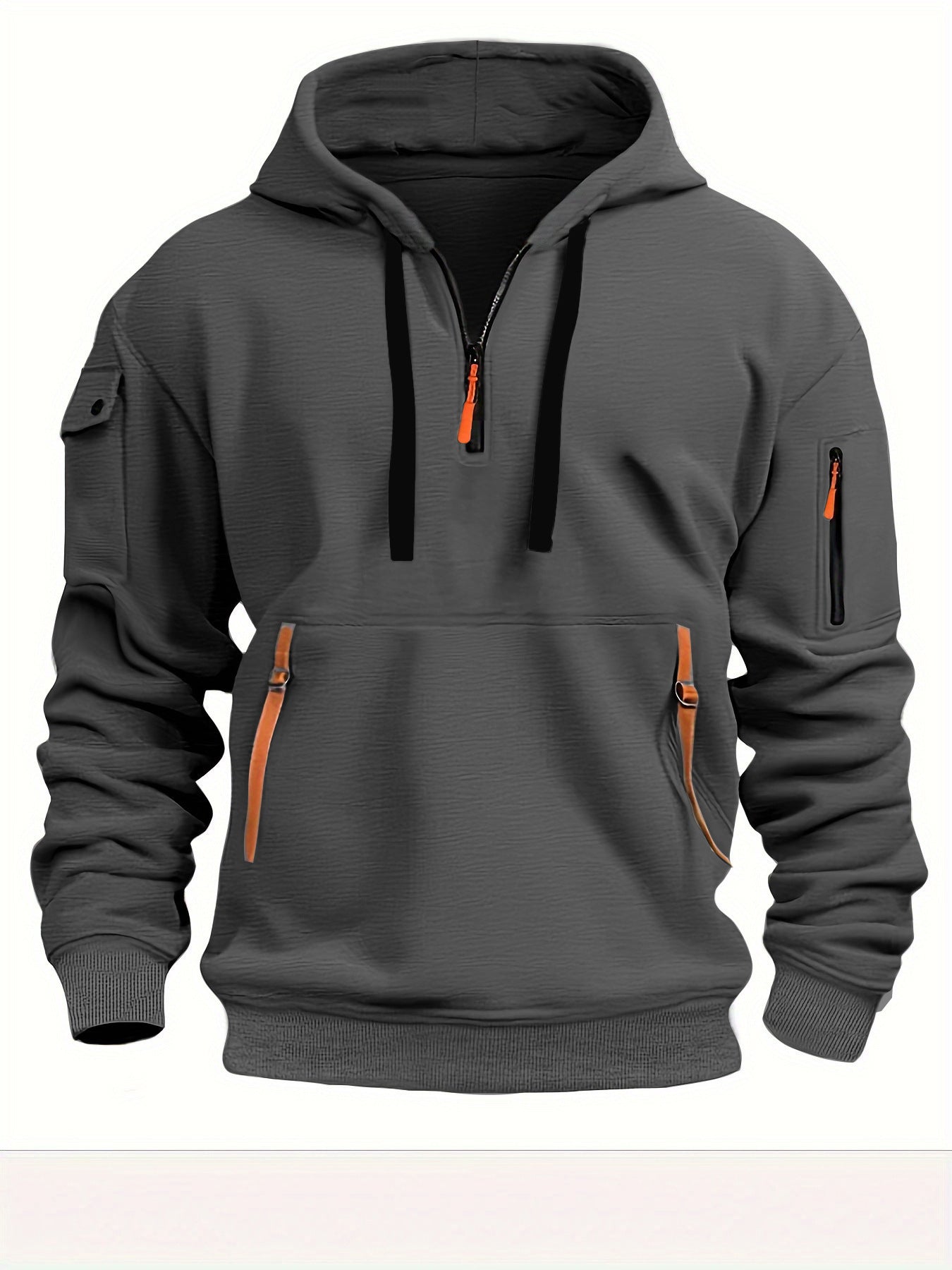 Sweat Homme Zip Multi-poches Sports