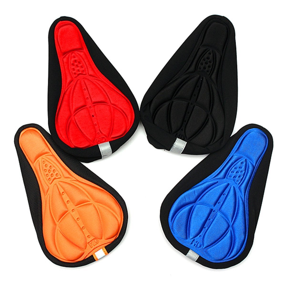 Bicycle embossed breathable mat color 3D breathable seat cover