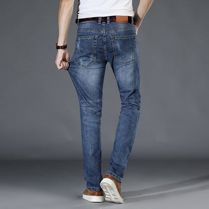 Business Stretch Jeans Men's Loose