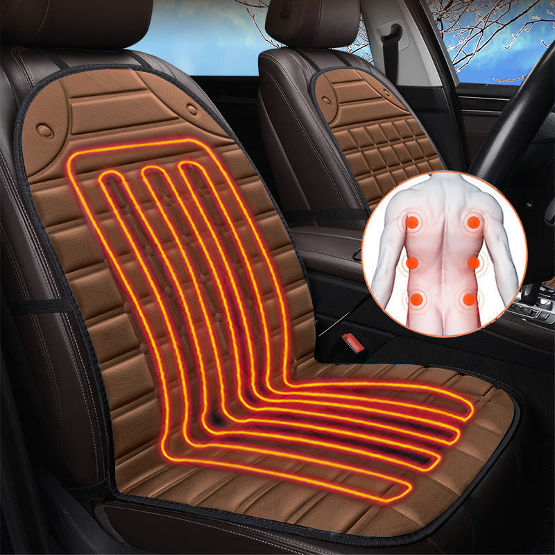 On Board Heated Seat Cushion Interior Thermal Insulation Winter Body Heating