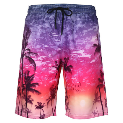 Men's Beach Pants Casual Shorts Octopus Amazon Plus Size Sweatpants