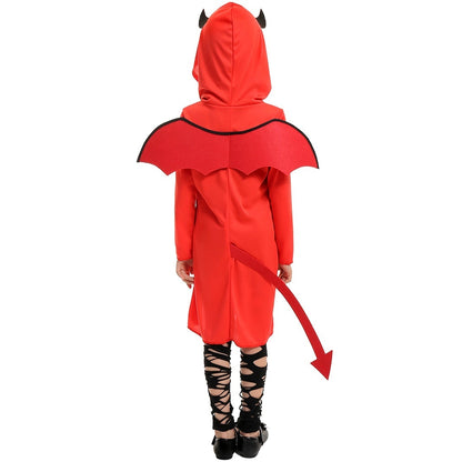 Halloween Little Devil Costume Satan Role Play Cos Costume