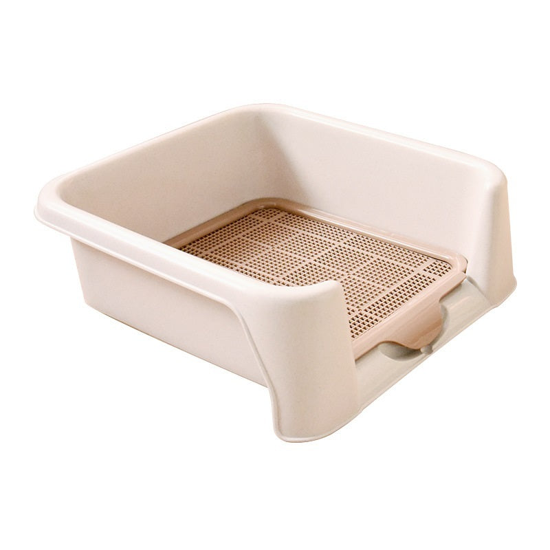 Dog Toilet Bedpan Flush Automatic Large Dog Anti-stepping Shit Toilet Supplies