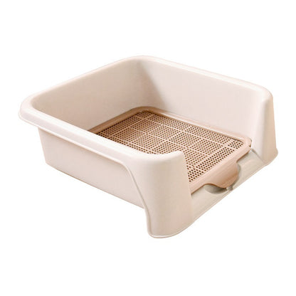 Dog Toilet Bedpan Flush Automatic Large Dog Anti-stepping Shit Toilet Supplies