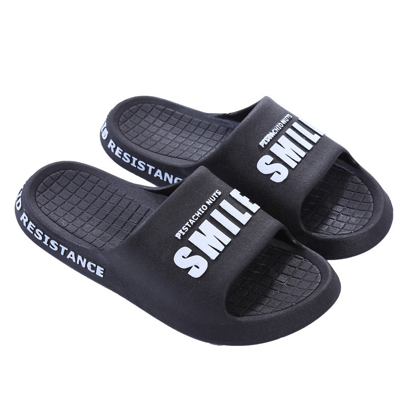 Non-slip Bathroom Wear-resistant Thick-soled Beach Sandals And Slippers