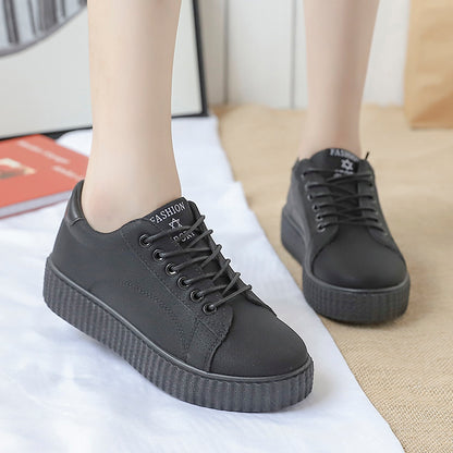 Women's Shoes Student Sports Thick Sole Shoes