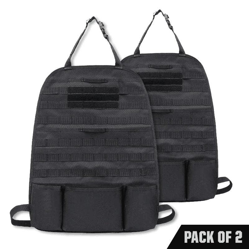 Multi-function Tactical Universal Car Back Seat Organizer Cover Bag