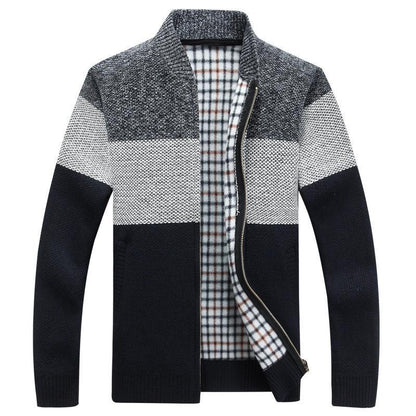 Middle-aged And Elderly Dad Dress Knitted Jacket