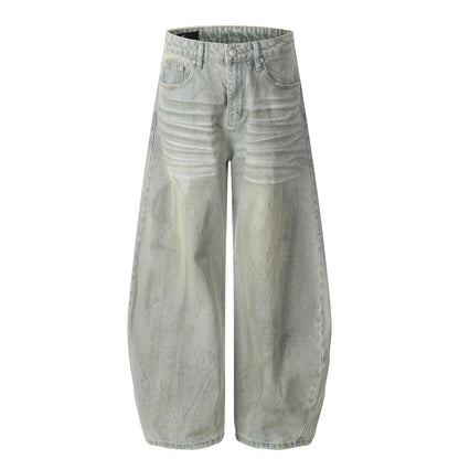 Distressed Dirty Machete Jeans For Men