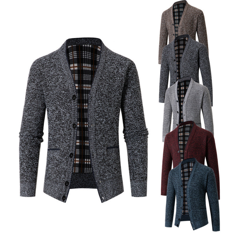 Men's Sweater Cardigan Casual Knitting Coat