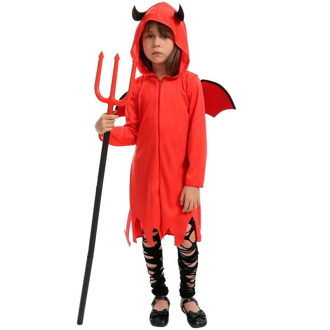 Halloween Little Devil Costume Satan Role Play Cos Costume