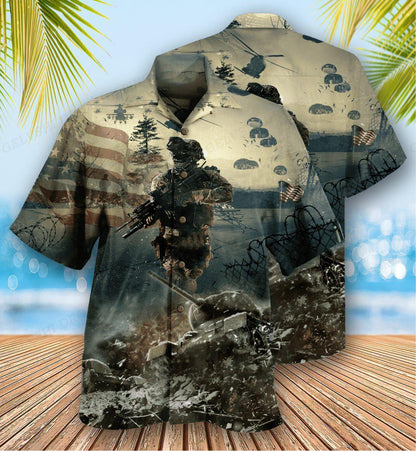 Fashion Bus Pattern Summer Men's Casual Shirt