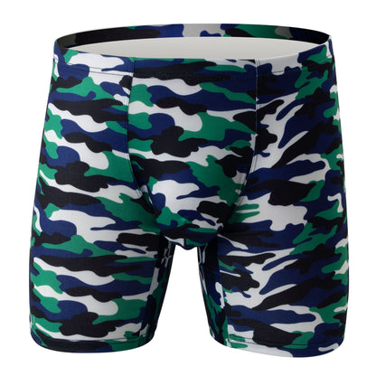 Men's Camouflage Loose U Convex Casual Sports Boxers