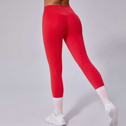 Running Nude Feel Quick-drying Fitness Pants Breathable Outer Wear Tight